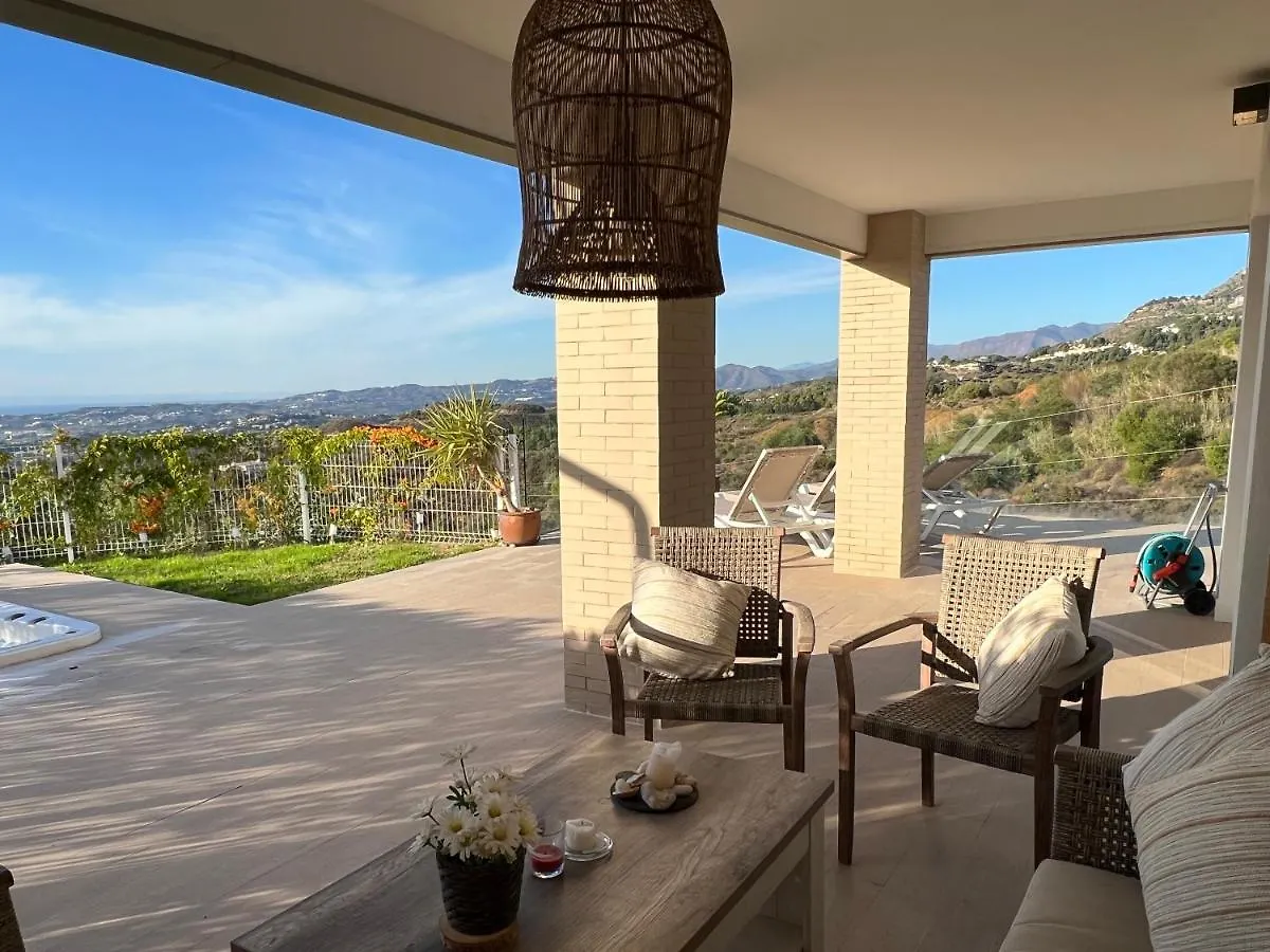 Casa Carolina - This One In Higueron With Jacuzzi, Pool And Best Views Mijas Spain